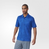 O82r7017 - Adidas Climachill DotFade Polo Shirt Blue - Men - Clothing